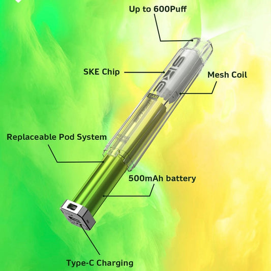 Ske 600 puff prefilled pod kit 20mg