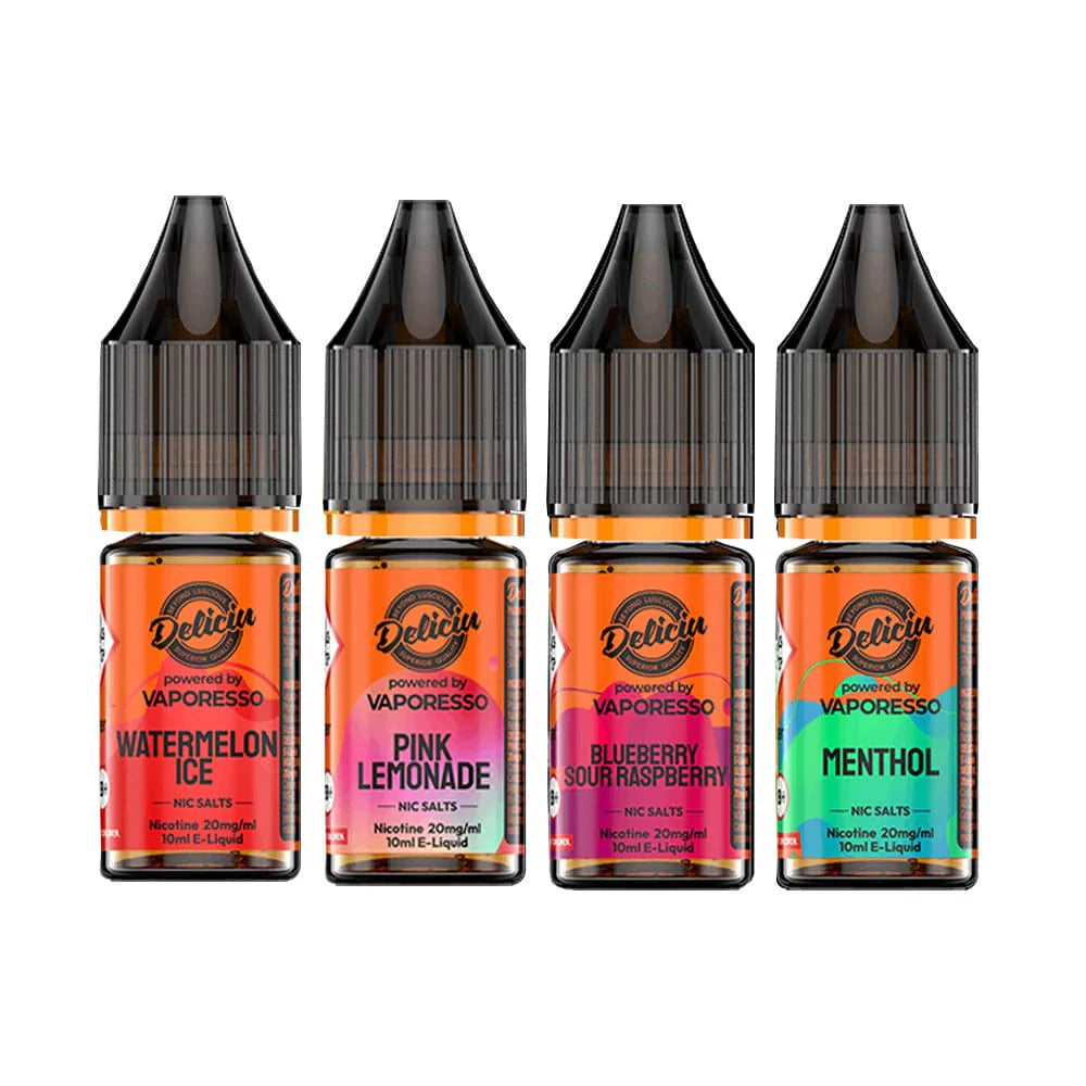 Deliciu nic salt powered by vaporesso 10mg